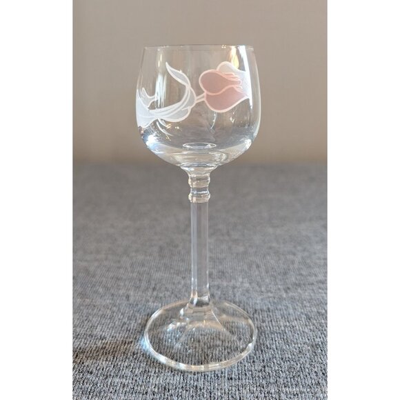 Crystalex Bohemian/Czech Crystal, 5.5" Tulip Cordial Glasses, Set of 6 - Picture 2 of 4